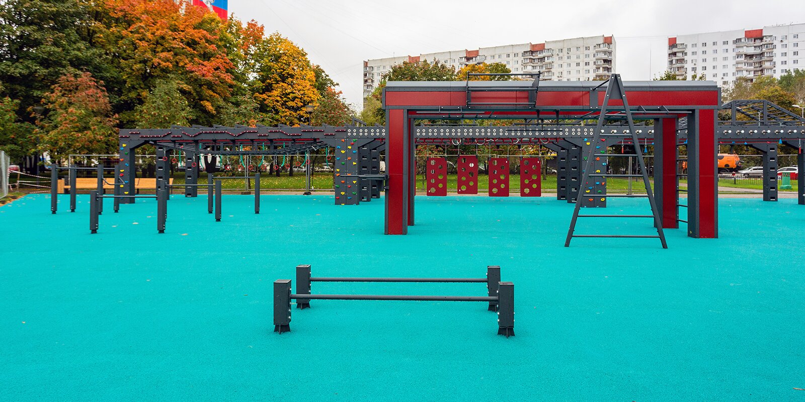 В парке «Яуза» появится современная площадка для воркаута